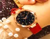 Montre-bracelets Fashion Women Watches 2022 Sell Star Sky Dial Corloge Luxury Rose Gold Women39s Quartz poignet Zegarek Damskiwristwatc9525872