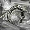 70% Rabatt auf 2023 neuer Luxus hochwertiger Modeschmuck für Spirit Snake Sterling Silber Classic Animal Zodiac Series Boutique Paar Ring