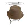 Summer Kids Bucket Hat Solid Color Boys Girls Sun Visor Cap Outdoor Fashion Beach Children Fisherman Caps Toddler Panama Hats 240408