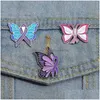 Szpilki, broszki motyl śmieszne emaliowane piny broszka