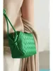 Luxury Leather Bag BottegVeneta Loop Bag Crossbody High Order Full Leather and Handmade Sheepskin Woven Bag Loop Camera Bag Candy Colored Min have logo HBY8BG