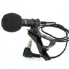 Microphones pour téléphone mobile parlant dans la conférence 1,5 m / 3m Clip Clip vocal Aide Spel Microphone Microphone Clip de microphone 3,5 mm