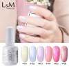 Gel 15 ml 3pcs / coloride perle gel ongle vernis ongles ongles art gels vernis trempage uv LED LIGHT LED SEMI PERMANENT LAQUER LAQUER UV Nail gel