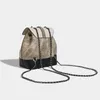 Rugzak unisex voor dropship merk mode casual tas ketens patchwork tassen vrouwen goede kwaliteit