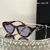 Solglasögon Retro Small Frame Cat Eye for Women Men Fashion Gradient Outdoor Driving Glasses