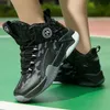 Athletic Outdoor Childrens Basketball Shoes Boys Girls Non-Slip Sneakers Kids Leather Outdoor Gym Athletic Shoes Sports Basketball Trainers New 240407