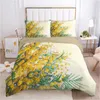 Bedding Sets 3D Flower Design Set Duvet Cover Quilt Covers Comforter Case Full Twin Single Double Size Linens Bed