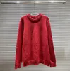 New Couple Sweater Fashion Long sleeved Knitted Men's Casual Designer Sweater