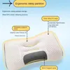 Super 3D Ergonomic Pillow Sleep Neck Protects The Spine Orthopedic Contour Bedding for All Sleeping Positions 240325