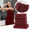 Towel Luxury Medium Red Bath Towels Pack Of 6 For Bathroom 24 X 48 Inch Cotton H Kitchen Fall