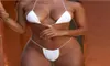 Bikinis Set Sexy Micro Bikini Side Tie Bra Padded Mini GString Thong Bathing Suit For Women Two Piece Swimwear Brazilian Extreme8034105