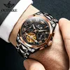 2024 Nowy europejski zegarek produktu Spring Trendy Multi Funkcjonalny zegarek mechaniczny Hollow Waterproof Watch zegarek męski