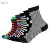 MatchUp Girl Combed Cotton Brand Socks woman Funny 6 Pairslot 240408