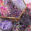 GLITTER TCT790 IRIDERDESCENTE MISTA HEXAGON ANELS GLITTER SHEECHINS Holo Flakes Uil Art Powle Polish Paillette Manicure Acessórios DIY