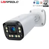 Kamery 8MP 5MP 4MP 5X ZOOM AUDIO POE IP Camera Street Surveillance Outdoor Surveillance Bullet Videcam CCTV IR LEDS P2P DC 12V/ 48V Poe