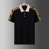 2024SSS Italia Designer maschile Shirt Man Ramoiderie High Street Snakes Snake Little Bee Printing Brands Abbigliamento cottom di alta qualità Tagliette USA XS-XL