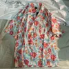 Męskie koszule Summer Summer Floral Shirt Długie rękawowe koszulę plażową męską koszulę ALOHA LUSKIE ZAPITACJA DO 2023 NOWY MODEL YQ240408