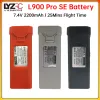 Bags Lzyrc L900 Pro Se Drone 7.4v 2200 Mah Lipo Battery Drone 4k Professional Battery Accessories for L900 Pro Se Hd Quadcopter