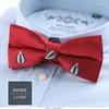 Bow Ties Fashion Polyester Bowtie pour hommes Animaux décontractés ACCESSOIRES D'AFRICITION DE MELATION HOMMES MENS
