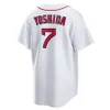 2024 Jerseys de béisbol Rafael Devers Yoshida Masataka Trevor Story David Ortiz Triston Casas Bobby Dalbec Jarren Duran Carl Yastrzemski Hombres Mujeres Jersey para niños Jersey