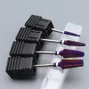 بت ساخنة! Purple Pro Pro Carbide Carbide Drill Drill Bits Nail Art Art Electric Files Files Fail Art Tools Cut and Polish Bottom Nail