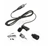 Microphones Mini Lavalier Lapel Microphone för Sennheiser SK100 300 500 G1 G2 G3 Trådlös sändare Buller Avbrytande kondensor SEB001