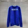 New Couple Sweater Fashion Long sleeved Knitted Men's Casual Designer Sweater