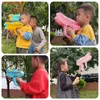 Gun Toys Nieuw kinderen speelgoedwaterpistool 500 ml dubbele gaten buiten zomer strand vrije tijd speelgoed zwembad feest water blaster kinderen speelgoed AC66 240408