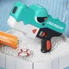 Gun Toys New Crocodile Water Gun Toy Automatic Sensing Water Absorption Summer Electric Toy Beach Outdoor Water Bucket Toy Gift 240408