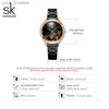 Women's Watches Shengke Fashion Design Womens es Original Elegant Womans Quartz Wristes Top Luxury Diamond Ladies Clock Drop shipping L46