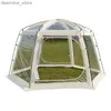 Zelte und Schutzhütten Pop -up -Bubble Zelte Carpa Tente de Camping Dome Outdoor wasserdichte neue transparente warme PVC Sonnenraum Sternenbubbas Haus L48