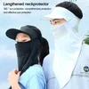 Beretten Hoofdkleding Face Balaclava sjaal Cycling Silk Sunscreen Masker Hoofdband Hoofd Hek Blazer Cover