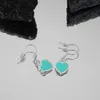 Small Love Earring Classic Fashion Designer Earring 925 Sterling Silver Earring Meerdere kleuren oorbellen Designer voor vrouwen Simple Fashion Luxury Jewelry Sister