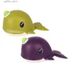 Baby Bath Toys 2 Pcs Bath Toys Cartoon Water Whale Children Plastic Shower Portable Dinosaur Toddler Kids L48