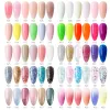 Gel 6pcs/kit venalisa poly unhel gel 15ml gel acrílico gel claro camuflage unha Extensão de unhas neon alteração de cor neon