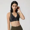 2024 soutien-gorge lu Lu Yoga Sexy Women's Dance Beauty Back Running Fiess Sports Bra Verte de citron Summer Tops femme