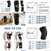 Elbow & Knee Pads 1 Pcs Adjustable Hinged Brace Patella Support Sleeve Wrap Cap Stabilizer Sports Running Gym Protector1 Drop Delivery Dhc9J