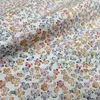 Varumärkesdesign Polyester Satin Fabric Natural Pure Cotton Poplin Fabrics Tyg för klänning Skjorta DIY Symaterial 240328