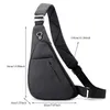 Fashion Travel Chest Bag Men Messenger Waterproof Right Left Shoulder Crossbody Swimming Fitness Outdoor Sports Pack Purse 240407