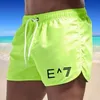 Herrstrandshorts Lonsdale-tryck Sport Running Short Pants Swimming Trunk Pants snabbtorkande rörelse Surfing Badkläder