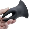 Silicone Hollow Anal dilatador dilatador vaginal especulum plug plug anal expansor de butt plug masculino homem gay masturbação brinquedos sexuais produtos adultos