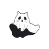Feliz Dia das Bruxas!Ghost Ghost esmalte pinos assustadores broches de fantasmas voadores de boo Butões de pinback de abóbora de abóbora Acessórios