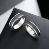 Hoogwaardige chromen ring luxe sieraden ontwerper eeuwige hartring titanium staal legering vergulde proces mode-accessoires vervagen nooit niet allergisch