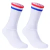 Sports Socks 2024 Anti Slip Slip Silicone Summer Aero Whiteline Cycling Men Bicycle Sport Running Bike Calcetines