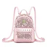 Travel bags bagpack diamond Women mini designer leather backpack luxury Backpack girl small Back pack shoulder bag black pink moch9950826