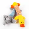 Cute Pet Dog Cat Plush Squeak Sound Dog Toys Funny Fleece Durability Chew Toy Fit for All Pets 0408