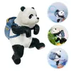 Décorations de jardin Panda Planter Ornement Ornement Toytop Figurine Animal réaliste