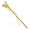 Party Decoration Stick Princess Cosplay Props Girl Costume Butterfly Wand for Children Christmas Supplies