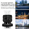 Accessoires Astrhori 50mm F1.4 TiltShift -lens Volledig frame MF voor Canon Rf Nikon Z Fuji X Sony E Panasonic Leica L Mount Camera's Tilt Lens