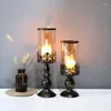 Candle Holders European Candlestick Metal Crafts Home Ornaments Decoration Wedding Pography Romantic Candlelight Dinner